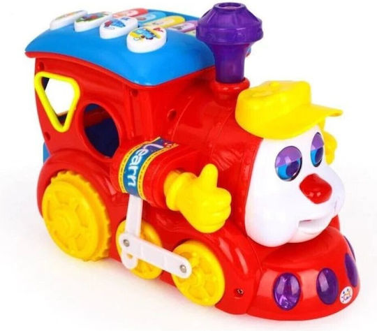 Hola Toys Παιχνίδι Ταξινόμησης Σχημάτων Τρενάκι Ταξινόμησης με Φως και Ήχους για 18+ Μηνών