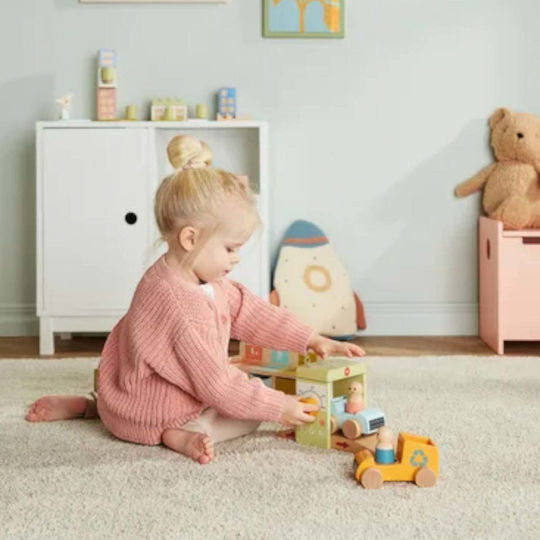 Kids Concept Shape Sorting Toy Recycling Station Aiden made of Wood for 24++ Months