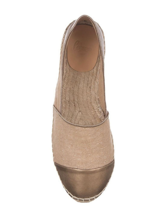 Women's Fabric Espadrilles Beige