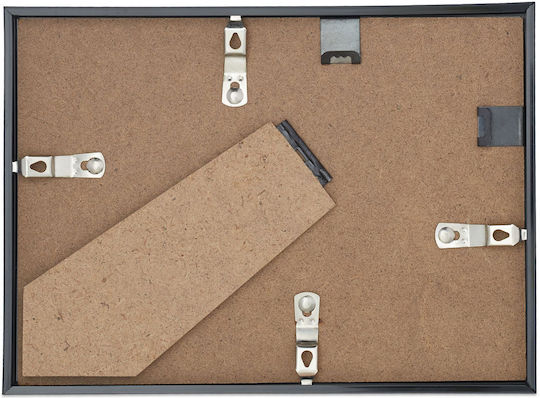 Set 2 Bilderrahmen Maße 17,5 x 14 x 9,5 cm Schwarz Relaxdays