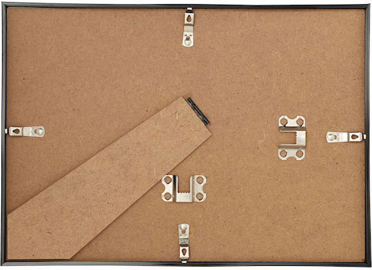 Set 2 Photo Frames 20x30 Cm Black Relaxdays