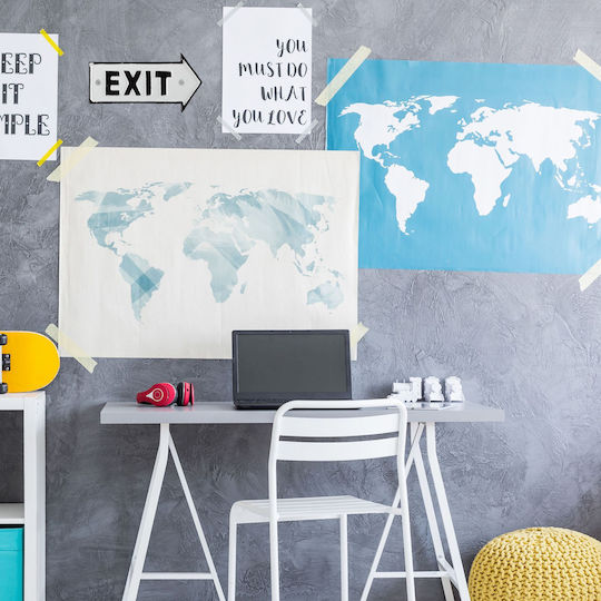 Decorative Exit Sign Dimensions 9.5 X 18.5 X 0.5 Cm Relaxdays