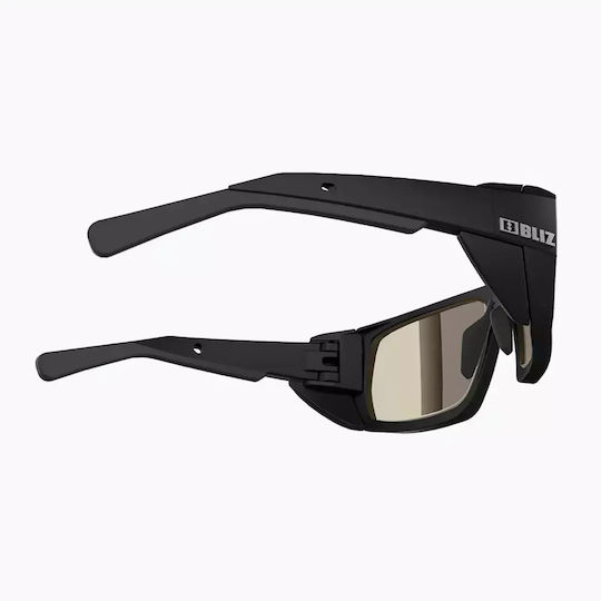 Bliz Cycling Glasses with Black Frame & Photochromic / Polarized Lenses