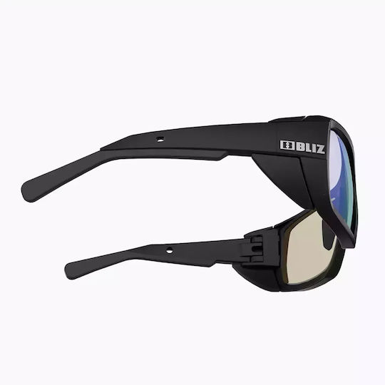 Bliz Cycling Glasses with Black Frame & Photochromic / Polarized Lenses