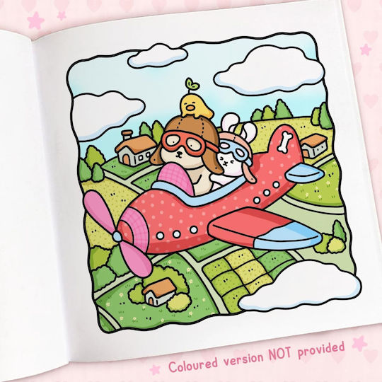 Colouring Book Cozy Cuties, Cute & Comfy