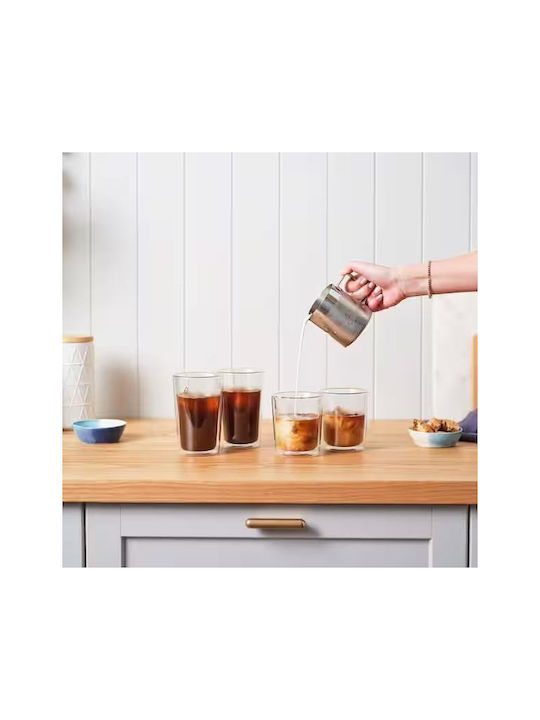 De'Longhi Latte Ποτήρι Καφέ/Freddo από Γυαλί 400ml