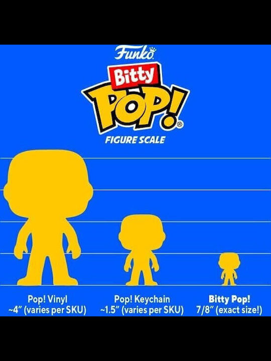 Funko Bitty Pop! Animation: Dragon Ball Z - Gohan, Goku, King Kai & Chase Mystery Chase 4Stück