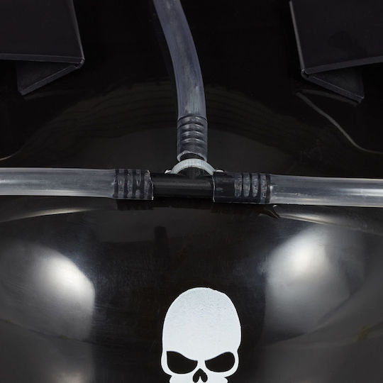 Piratenmodell Biertrinkhelm Schwarz Relaxdays