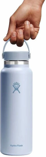 Hydro Flask Wide Flex Cap Thermos Bottle Stainless Steel BPA Free 1.2lt Surf