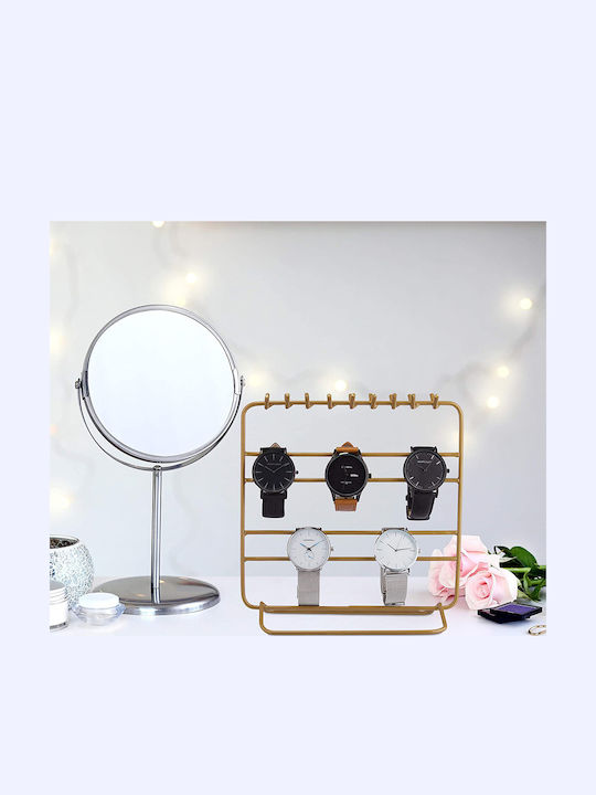 Organizator Bijuterii Suport Cercei Brățări Bijuterii Aur 20 X 10 X 21 Cm