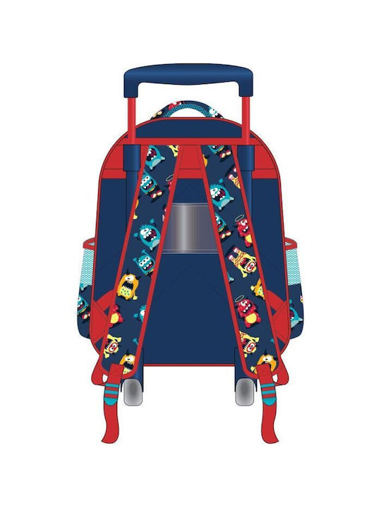 Trolley-Tasche Must Team Vorschule 27x10x31 2 Fächer Monster