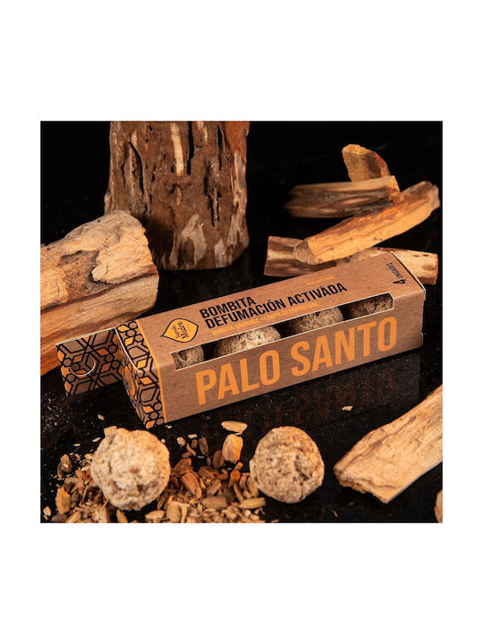 Incense Sagrada Madre Premium Smudge Bombs Palo Santo 4pcs