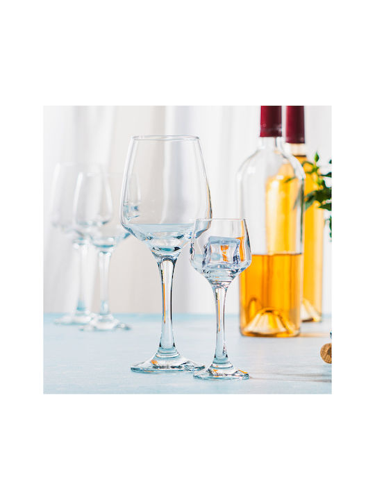 Luigi Ferrero Set Gläser Cocktail/Trinken aus Glas 330ml 6Stück