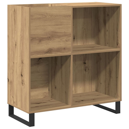 vidaXL Records Hi-Fi Furniture Black 38x84.5x90cm