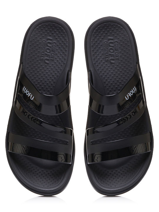 Frauen Flip Flops in Schwarz Farbe