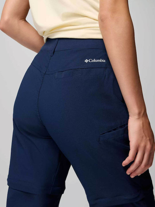 Columbia Leslie Falls Femei Lung Pantaloni de drumeție Albastru