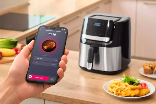 Sencor Еър Фрайър с Wi-Fi 6.5лт Черен SFR 6600SS