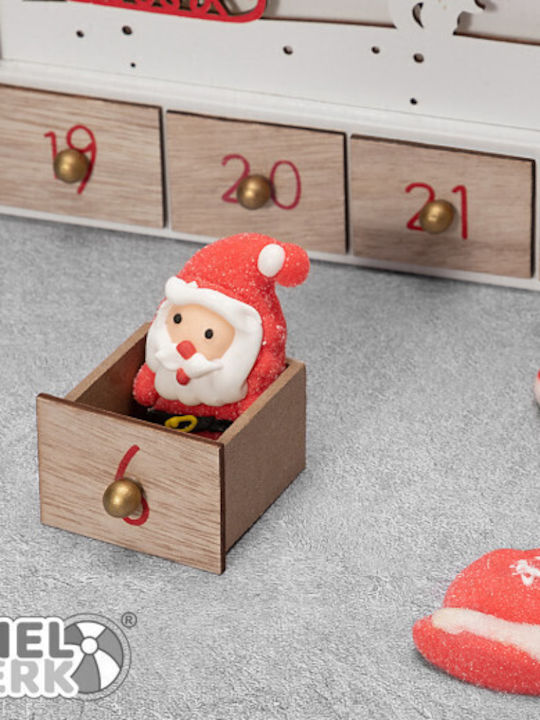 Calendar Advent Cutie Muzicală DIY Din Lemn