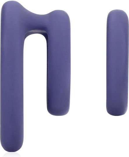 Erection Ring Set 3 Heart Cockring Set Violet Storm
