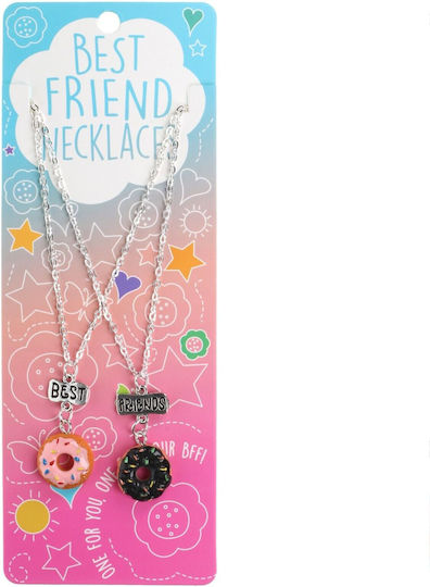 Gama Brands Best Friends Necklaces Doughnuts Jewelry Game