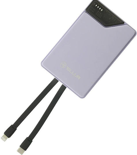 Tellur Power Bank 10000mAh Schnellladung Lila