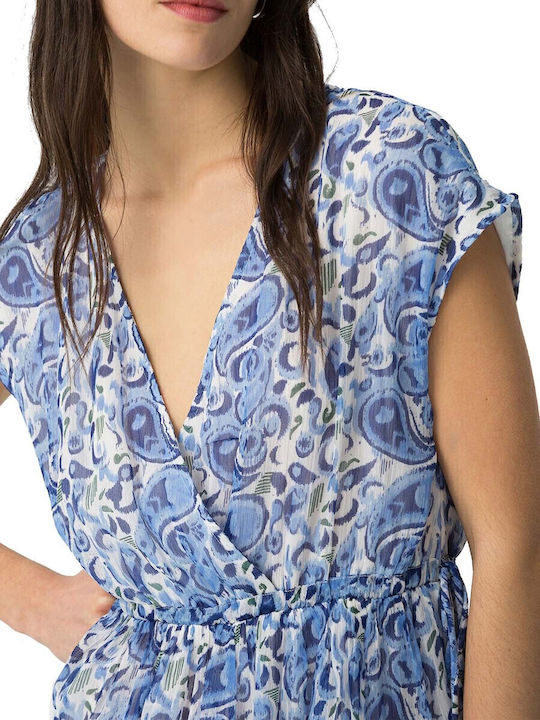 Summer Mini Dress Sky Blue
