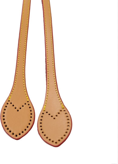 Rania's handmade creations Set 2 Strap for Knitted Bag Camel