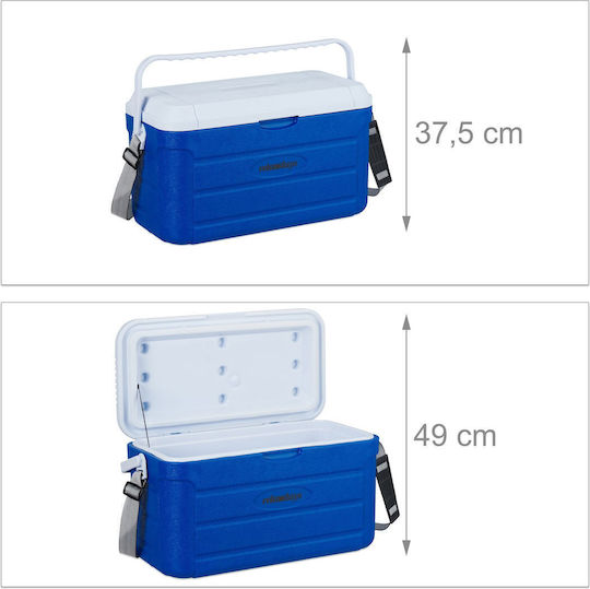 20l Chest Freezer 29x52.5x26.5 Cm Relaxdays