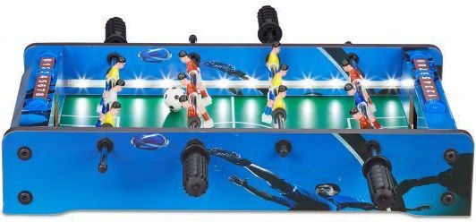Relaxdays Mini Masă de Fotbal Copii LED-uri 11 x 51 x 51 cm