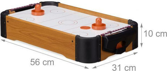 Relaxdays Airhockey-Tisch Zählleiste 10 x 31 x 56 cm