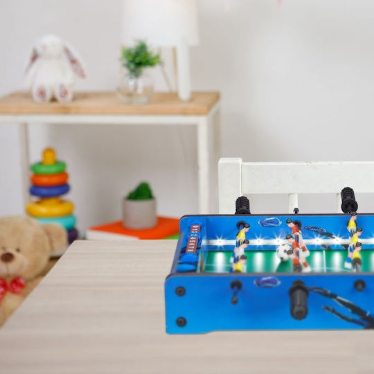 Relaxdays Mini Masă de Fotbal Copii LED-uri 11 x 51 x 51 cm