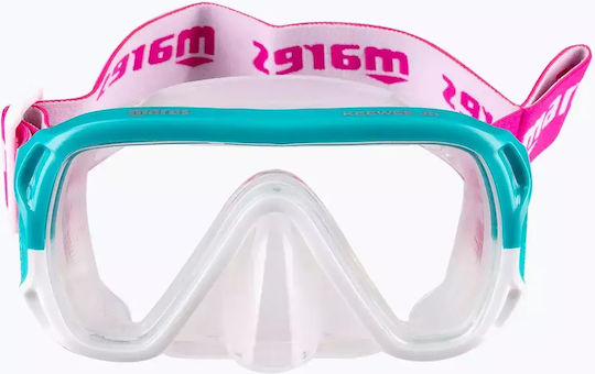 Kinder Tauchmaske mit Schnorchel Combo Keewee Weiße