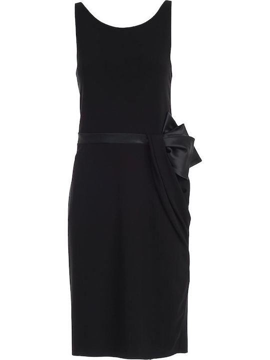 Sommer Midi Abendkleid Schwarz