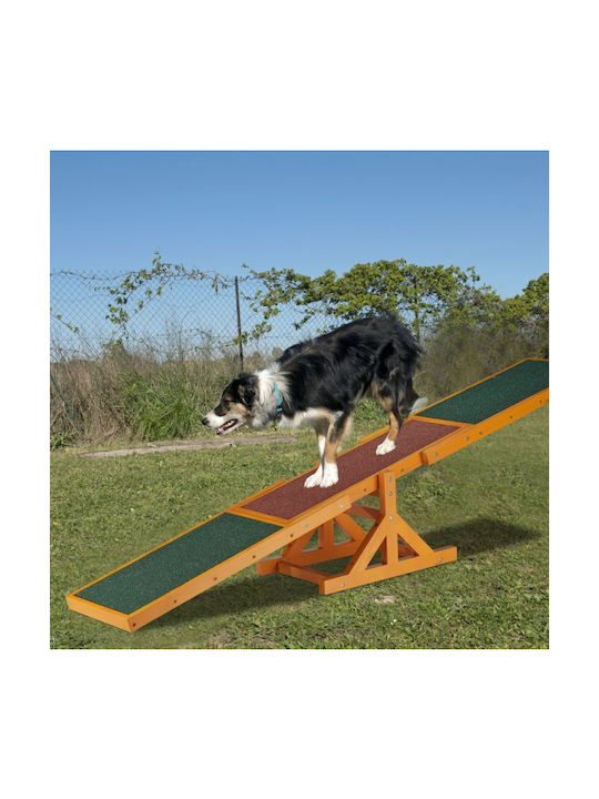 Bârna de echilibru pentru agilitate câini Relaxdays 54 X 180 X 30 Cm