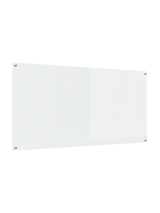 vidaXL Rectangular Kitchen Back made of Glass Transparent 120x60x0.6cm 42001297 1pcs