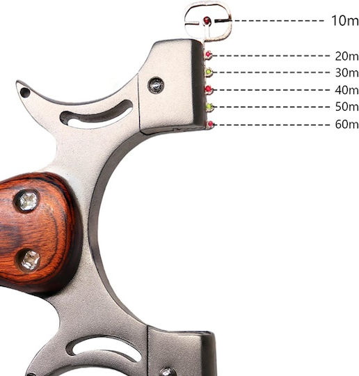 Set de Șabloane Metalice Tăiate cu Laser 200 Bile Metalice 9 Mm 12 Cm Mâner din Lemn Bobină Carcasă Maro Inclusă