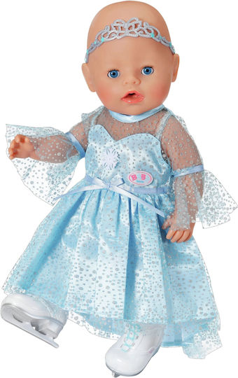 ZAPF Creation Baby Born Ρουχαλάκια Princess On Ice 43 εκ.