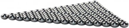 Set Profesional Bile Metalice Suport pentru Încheietură 100 Bile 7 Mm Mâner Metalic Anti-alunecare 18 Cm
