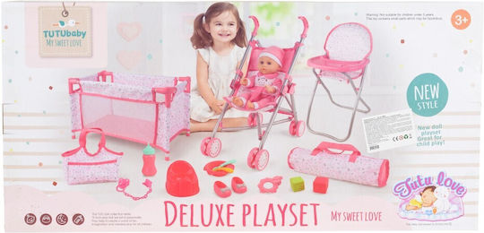 Moni Moni Baby-Puppen-Set für 3+ Jahre 36 cm