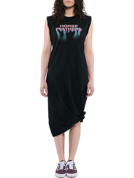 Summer Midi Dress Black