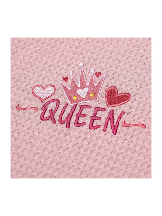 Adam Home Decke Wickeltücher für Kinderzimmer Queen Waffel Rosa Pink 80x110cm
