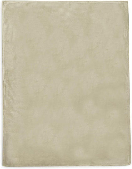 Jollein Одеяло Детски пелени за пелени Флийс Каки Olive Green 100x75см.