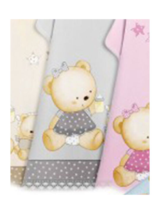 Belpla Blanket Spanish Nursery Swaddling Blankets Ster 663 Velvet Gray Gray 90x80cm