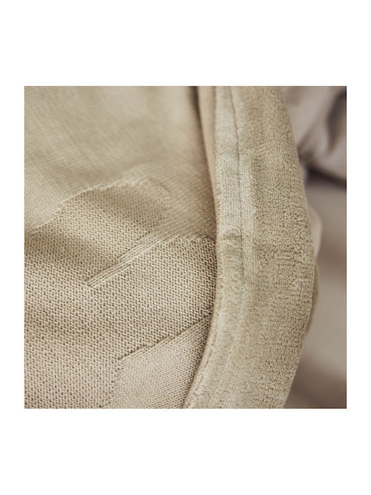 Jollein Κουβέρτα Αγκαλιάς & Λίκνου Fleece Χακί Olive Green 100x75εκ.