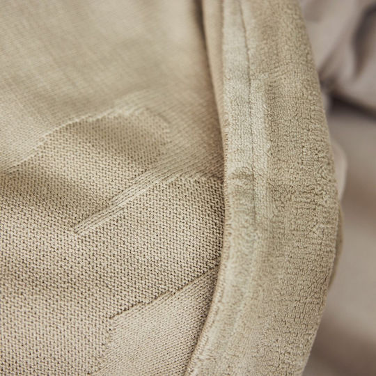 Jollein Одеяло Детски пелени за пелени Флийс Каки Olive Green 100x75см.