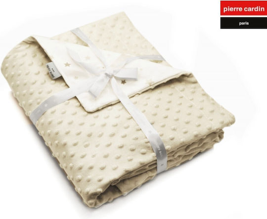 Pierre Cardin Одеяло Детско легло Toppy Флийс Бежов 110x140см.