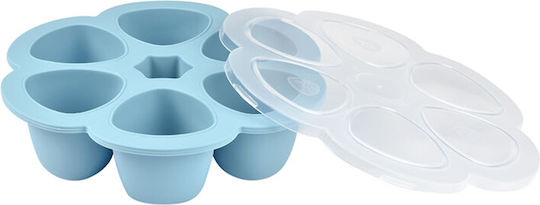 Beaba Bol De Mâncare Pentru Copii Multiportions Din Silicon Albastru