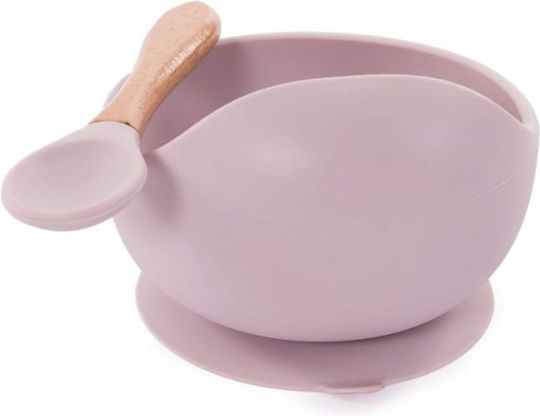 Bo Jungle Baby Food Bowl B-Suction made of Silicone Pink B500620