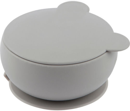Minikoioi Baby Food Bowl made of Silicone Gray