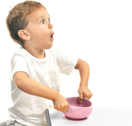 Minikoioi Baby Food Bowl made of Silicone Pink